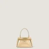Antigona Bag en cuir effet miroir avec chaîne