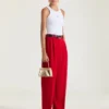 Antigona Bag en cuir effet miroir avec chaîne