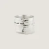 Bague Givenchy Tape en métal et émail Bague Givenchy Tape en métal et émail