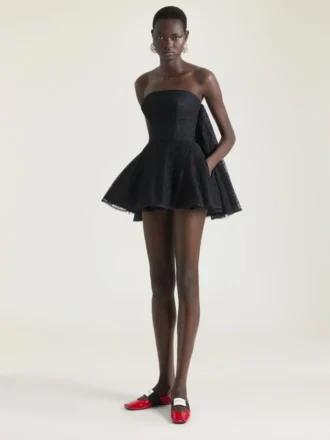 Ballerines à talons carrés en cuir verni