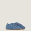 Baskets slim en denim Baskets slim en denim