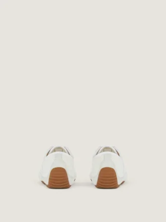 Baskets slim en mesh et daim Baskets slim en mesh et daim