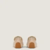 Baskets slim en mesh et daim Baskets slim en mesh et daim