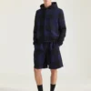 Blouson léger en jacquard à carreaux Blouson léger en jacquard à carreaux