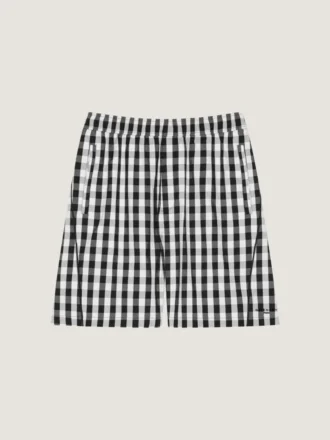 Bermuda en coton vichy