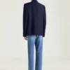 Blazer droit en laine et mohair Blazer droit en laine et mohair