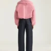Blouson court effet peau de mouton Blouson court effet peau de mouton