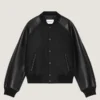 Blouson en mélange de matières avec broderie Givenchy Paris Blouson en mélange de matières avec broderie Givenchy Paris