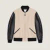 Blouson en mélange de matières avec broderie Givenchy Paris Blouson en mélange de matières avec broderie Givenchy Paris
