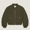 Bomber couture en coton avec imprimé Givenchy Bomber couture en coton avec imprimé Givenchy