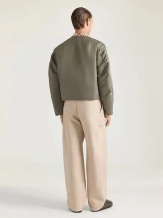 Bomber couture en nylon avec écusson Givenchy Paris