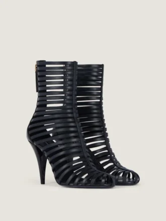 Bottines Cage en cuir
