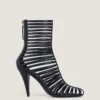 Bottines Cage en cuir