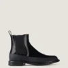 Bottines Chelsea pour homme en cuir brossé Bottines Chelsea pour homme en cuir brossé