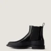 Bottines Chelsea pour homme en cuir brossé Bottines Chelsea pour homme en cuir brossé