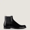 Bottines Chelsea Tux en cuir brossé Bottines Chelsea Tux en cuir brossé