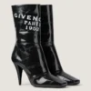Bottines Givenchy Tape à talons carrés en cuir Bottines Givenchy Tape à talons carrés en cuir