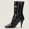 Bottines Givenchy Tape à talons carrés en cuir Bottines Givenchy Tape à talons carrés en cuir