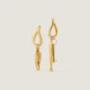Boucles d&rsquo;oreilles asymétriques Lucky Charms en métal