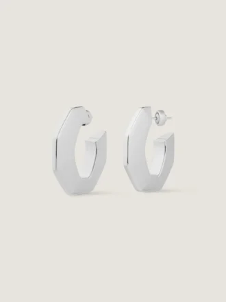 Boucles d&rsquo;oreilles à chaîne en métal