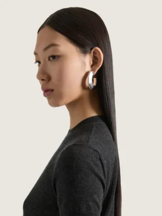 Boucles d&rsquo;oreilles à chaîne en métal