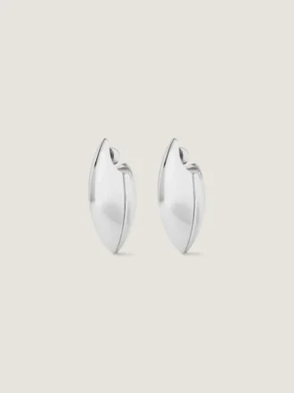 Boucles d&rsquo;oreilles Cocoon en métal