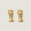 Boucles d’oreilles Givenchy Tape en métal et émail Boucles d’oreilles Givenchy Tape en métal et émail
