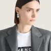 Boucles d’oreilles Givenchy Tape en métal et émail