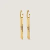Boucles d’oreilles Givenchy Tape en métal et émail Boucles d’oreilles Givenchy Tape en métal et émail
