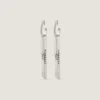 Boucles d’oreilles Givenchy Tape en métal et émail