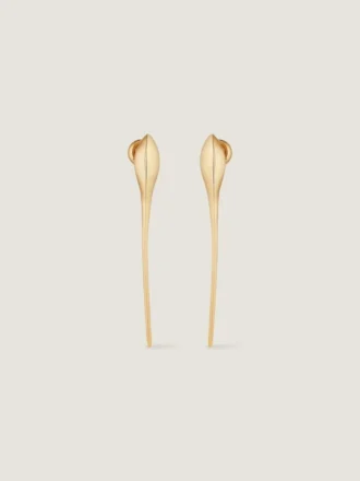Boucles d&rsquo;oreilles Maple Seed en métal