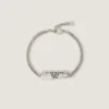 Bracelet Givenchy Tape en métal et émail Bracelet Givenchy Tape en métal et émail