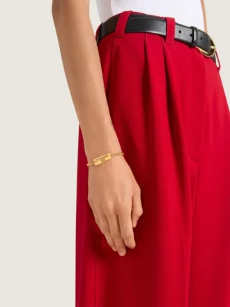 Bracelet Givenchy Tape en métal et émail