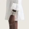 Bracelet Givenchy Tape en métal et émail Bracelet Givenchy Tape en métal et émail