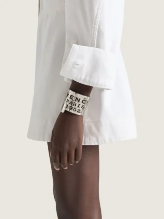 Bracelet Givenchy Tape en métal et émail
