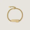 Bracelet Givenchy Tape en métal et émail Bracelet Givenchy Tape en métal et émail