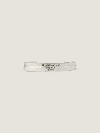 Bracelet manchette Givenchy Tape en métal et émail