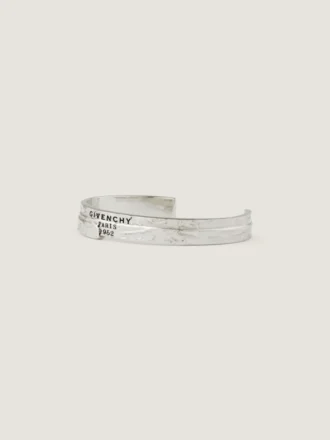 Bracelet manchette Givenchy Tape en métal et émail