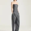 Bustier ajusté tout-en-un en laine Bustier ajusté tout-en-un en laine