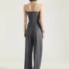 Bustier ajusté tout-en-un en laine Bustier ajusté tout-en-un en laine