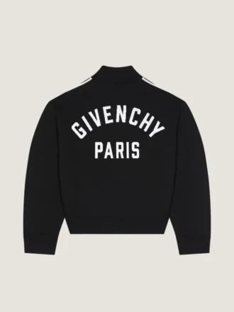 Cardigan Couture à coutures apparentes en laine jacquard Givenchy Paris