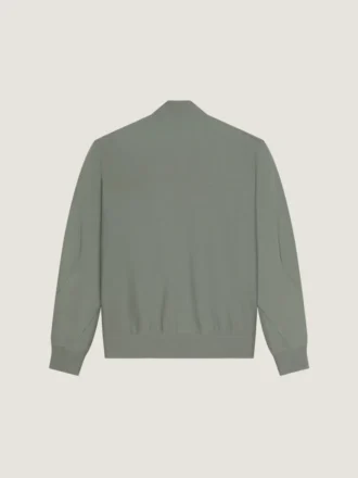 Cardigan Couture à coutures apparentes en molleton brodé « Givenchy Paris »