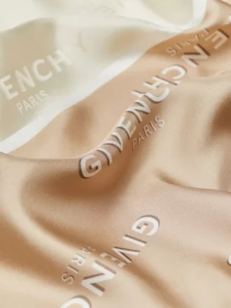 Carré bicolore Givenchy Shadow en soie