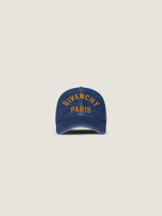 Casquette Givenchy brodée en denim