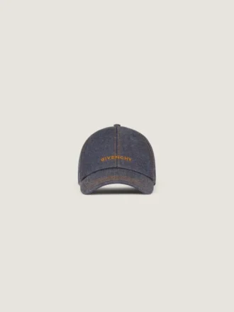 Casquette Givenchy brodée en denim
