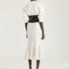 Ceinture corset Pinch en cuir nappa