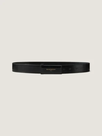 Ceinture Label en cuir Box