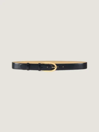 Ceinture à pinces en cuir