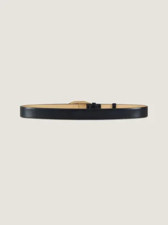 Ceinture à pinces en cuir