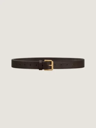 Ceinture Voyou en cuir brillant
